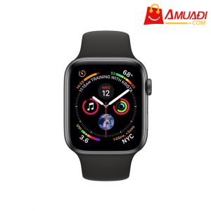 [A705] Apple Watch Series 4 GPS, 44mm viền nhôm xám dây cao su đen MU6D2VNA